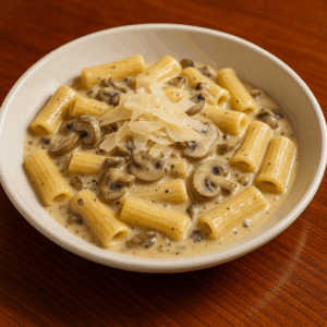 Mushroom Rigatoni